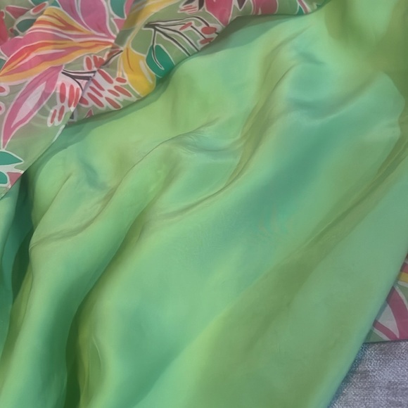 Colorful BCBG MAC Azria size 4 sleeveless dressNWOT - Picture 13 of 13